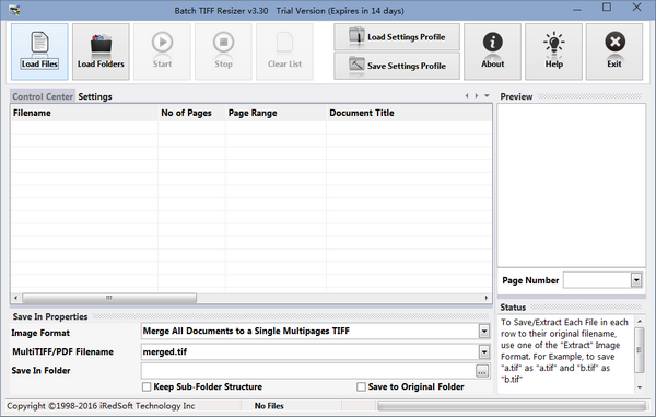 Batch TIFF Resizer